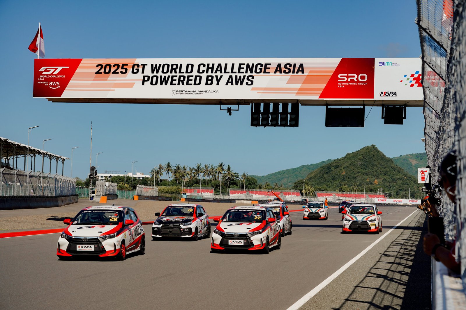 SEDOT PENONTON - Salah GT World Challenge Asia di luar negeri yang banyak menyedot penonton, karena seru. BIG.com/ist