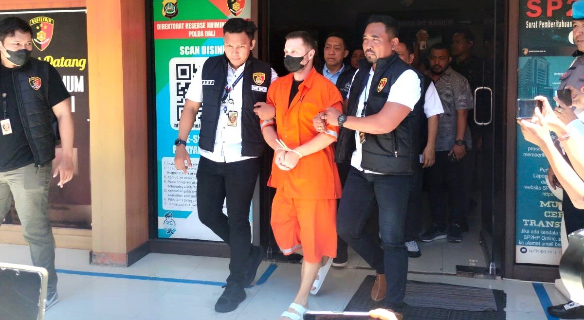 Polda Bali Deportasi Bos Kriminal Besar Eropa