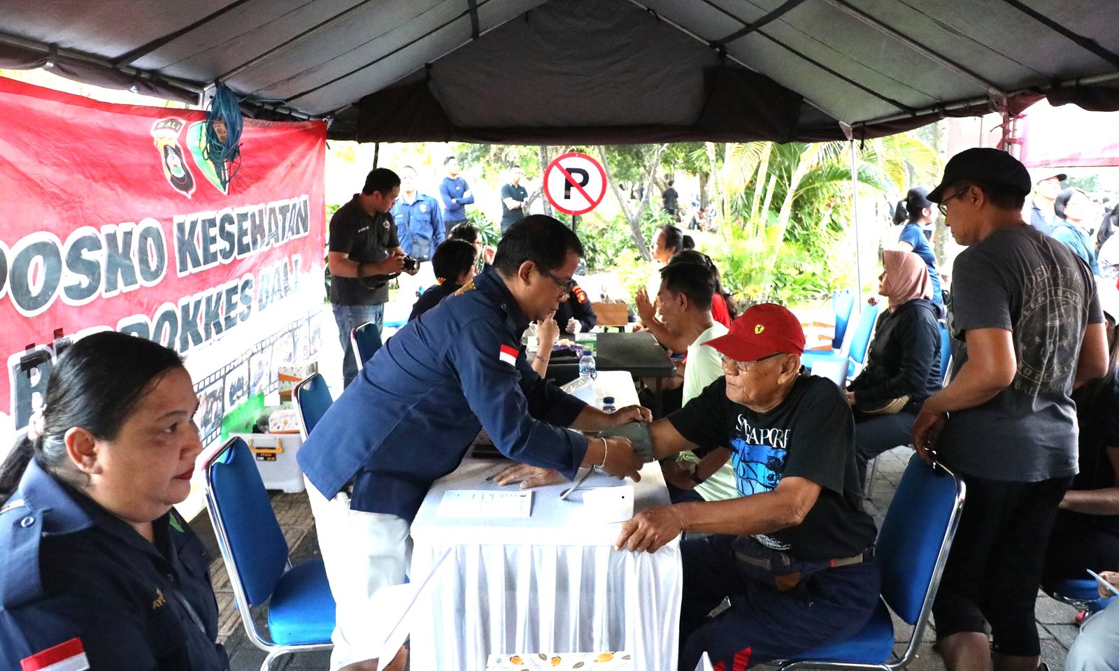 SOSIALISASI MERIAH - Sosialisasi pra-even Kemala Run 2026 yang berlangsung meriah di kawasan Car Free Day (CFD) Monumen Perjuangan Rakyat Bali (Bajra Sandhi), Renon, Denpasar, pada Minggu (29/3/2026). (BIG.com/ist)
